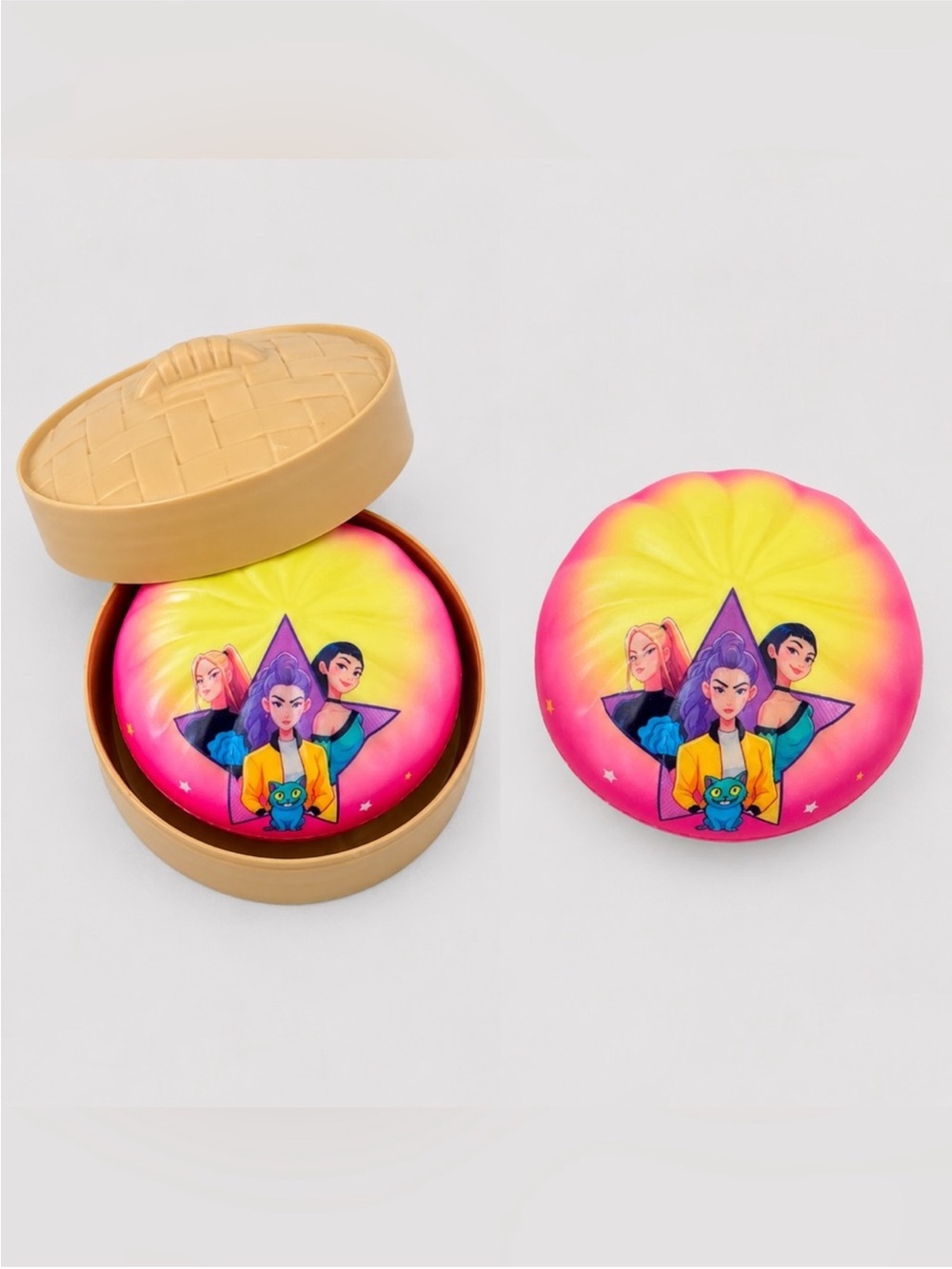 KPOP Demon Hunters Slow Rising Dumpling Squishy Toy - Picture 2 of 7